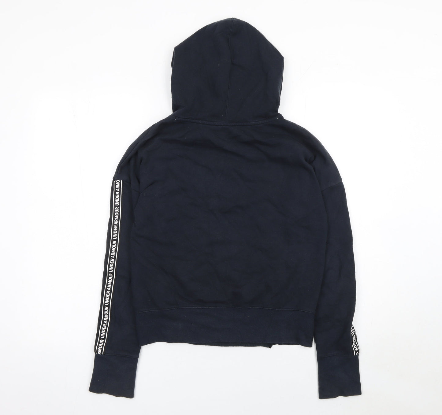 Boys UK Size 14 Years Under armour Black Pullover Hoodie