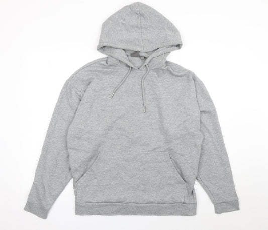 Mens UK Size M ASOS Grey Pullover Hoodie