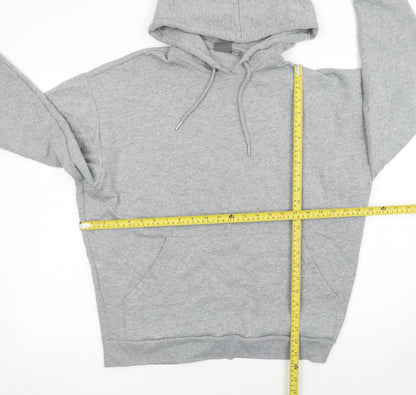 Mens UK Size M ASOS Grey Pullover Hoodie