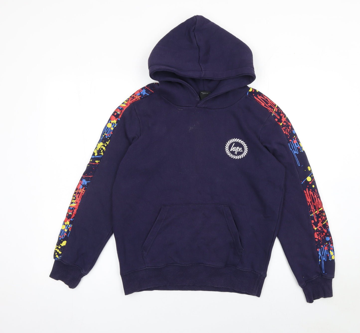 Boys UK Size 13 Years Hype Blue Pullover Hoodie
