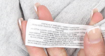 Primark Women’s Grey 1/2 Zip Relaxed Fit Sweatshirt XS UK 6/8