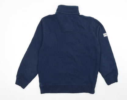 Mens UK Size S Crew Clothing Co. Blue Pullover Sweatshirt