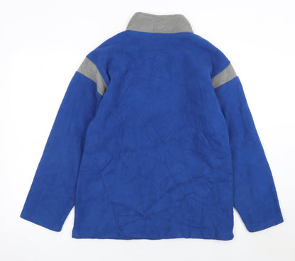 Womens UK Size 2XL NFL Team Apparel Blue Pullover Sweatshirt