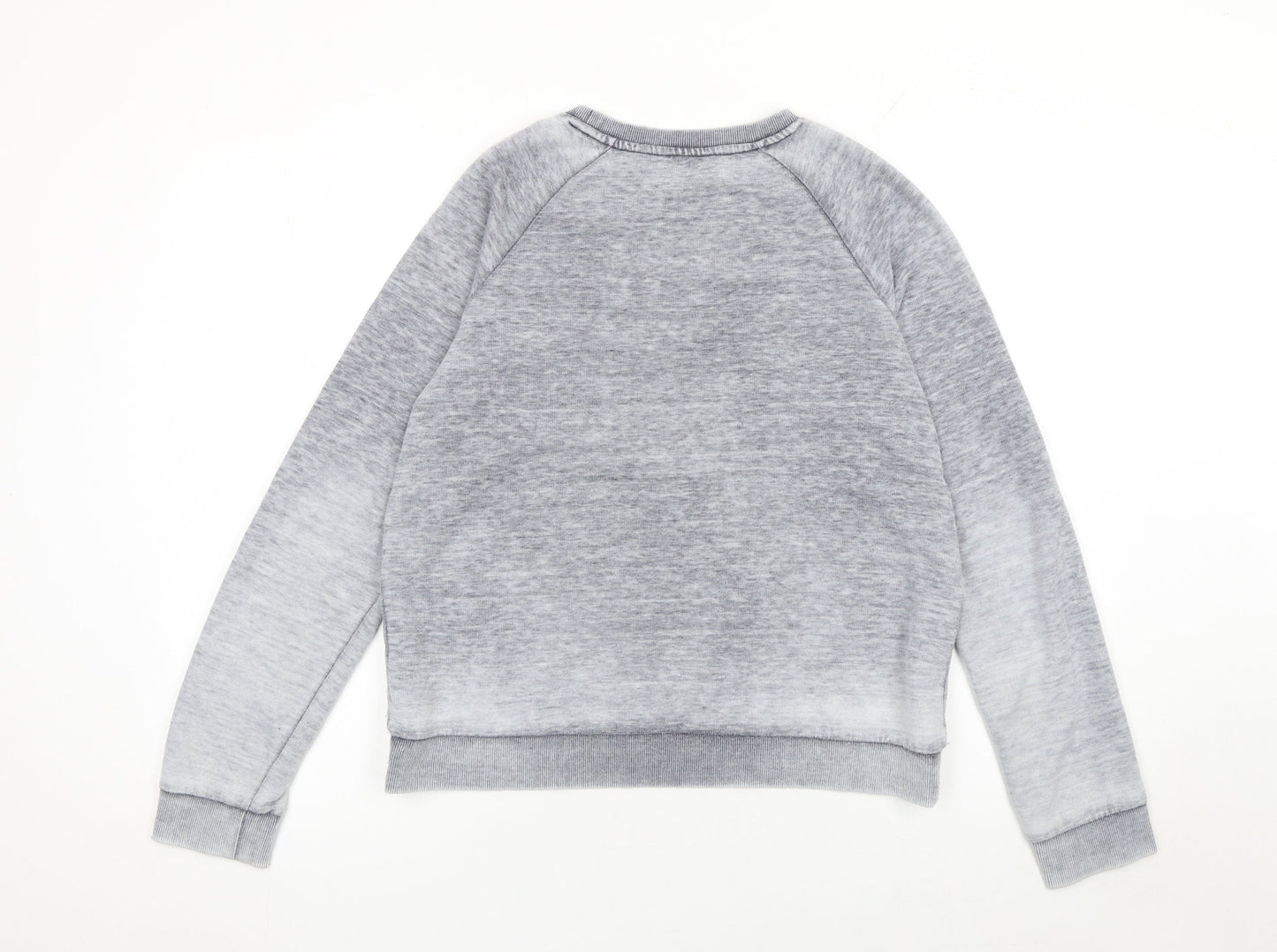 Womens UK Size 10 Animal Grey Pullover Sweatshirt