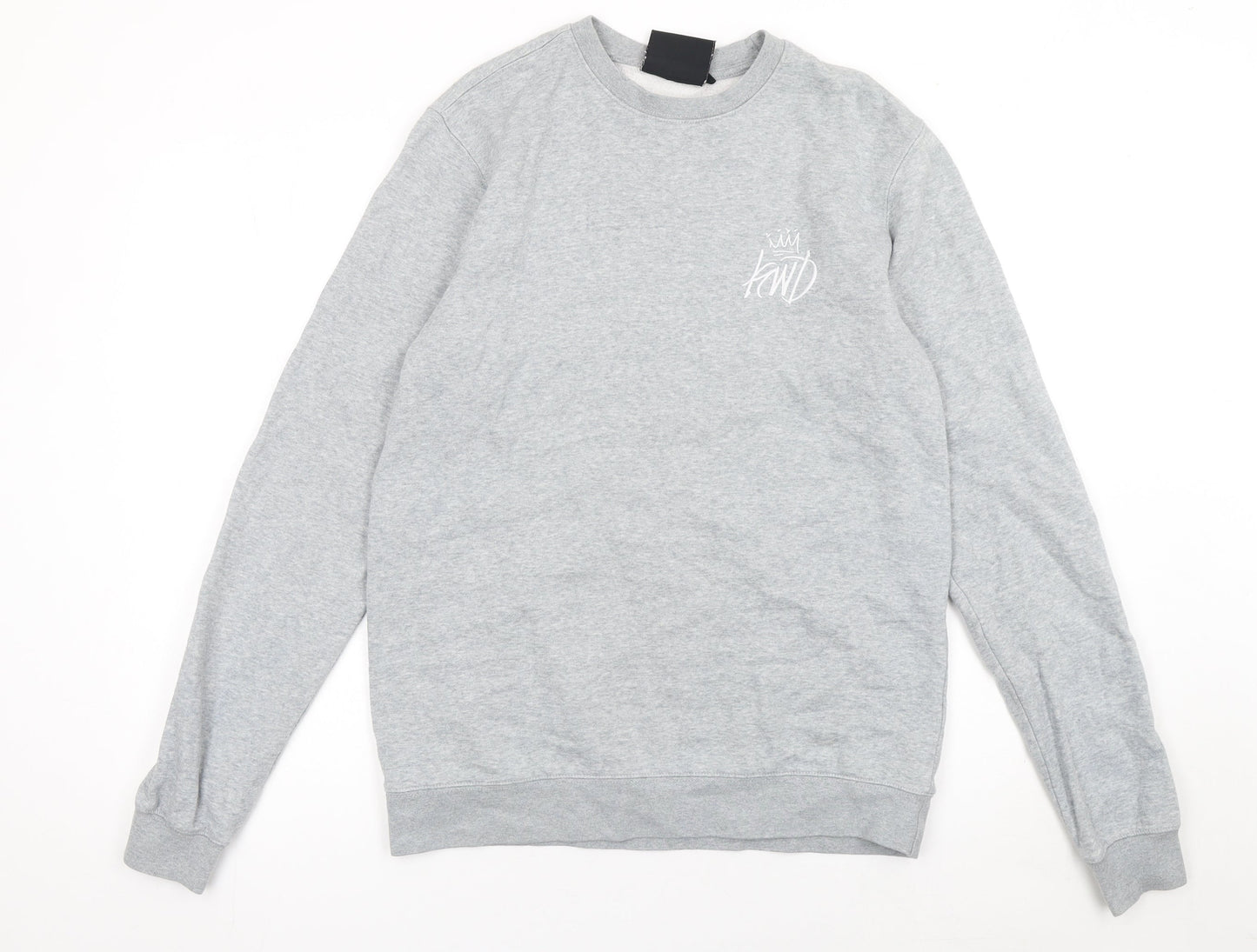 Mens UK Size M Kings Will Dream Grey Pullover Sweatshirt