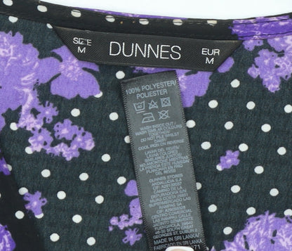 Dunnes Womens Multicoloured Floral Button Blouse Size M