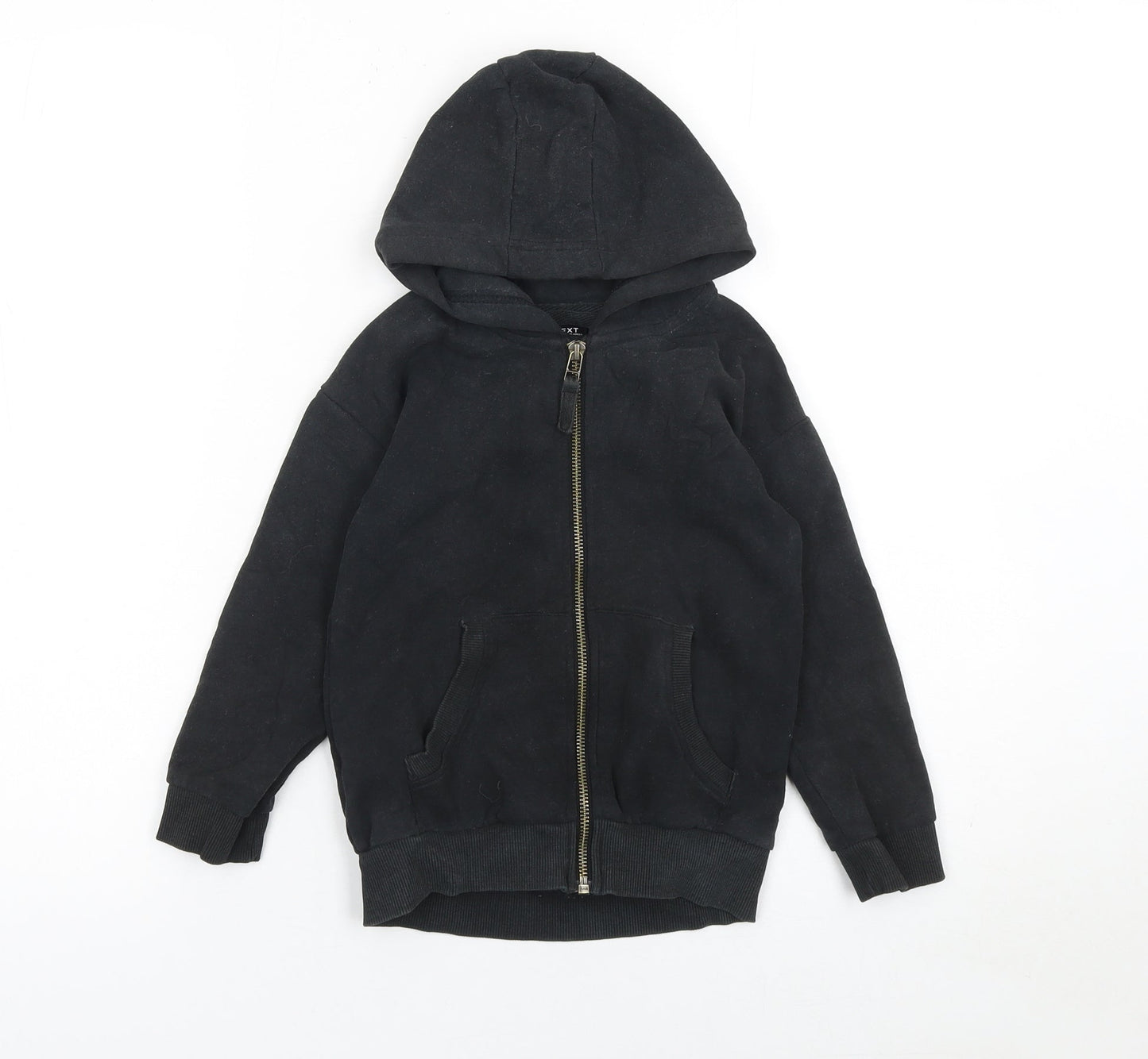 Boys UK Size 5 Years NEXT Black Full Zip Hoodie