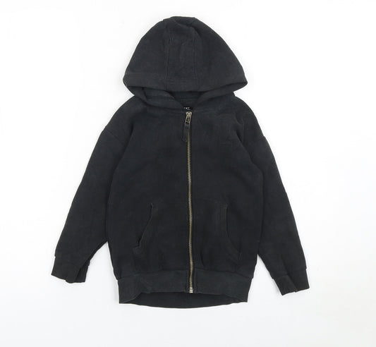 Boys UK Size 5 Years NEXT Black Full Zip Hoodie