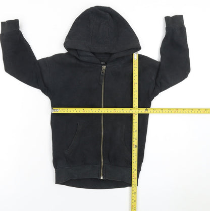 Boys UK Size 5 Years NEXT Black Full Zip Hoodie