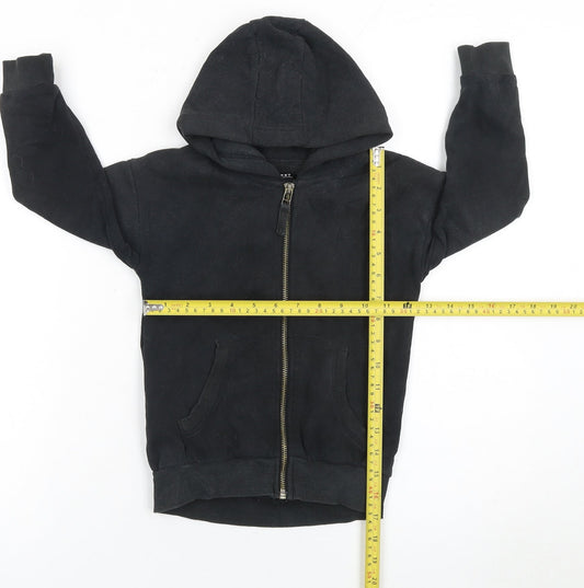 Boys UK Size 5 Years NEXT Black Full Zip Hoodie