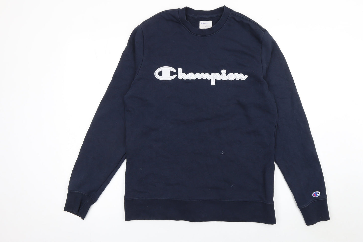 Mens UK Size S Champion Blue Pullover Sweatshirt