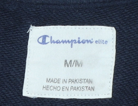 Mens UK Size S Champion Blue Pullover Sweatshirt