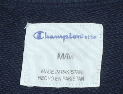 Mens UK Size S Champion Blue Pullover Sweatshirt