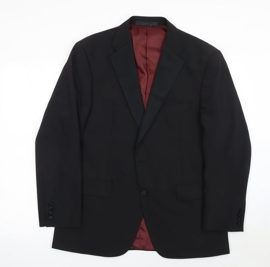 Mens UK Size L Marks and Spencer Regular Black Suit Jacket