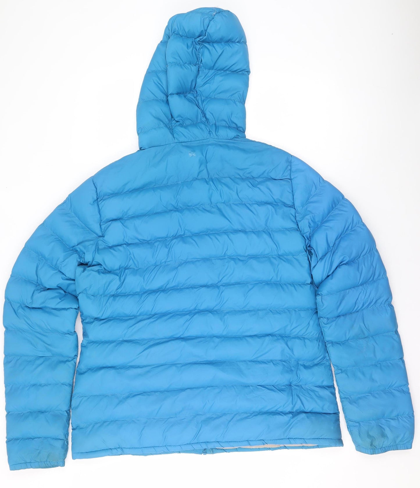Mountain Warehouse Women's Blue Hooded Puffer Jacket Size 16