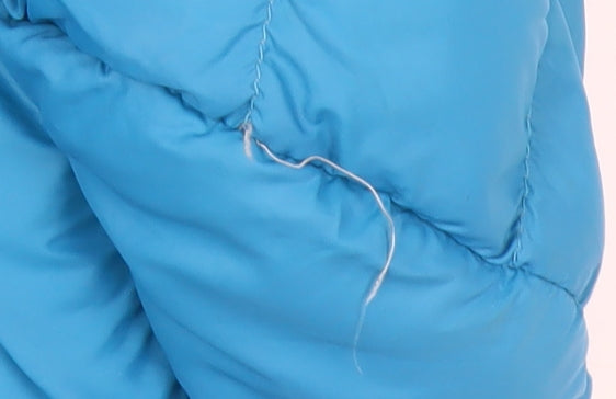 Mountain Warehouse Women's Blue Hooded Puffer Jacket Size 16