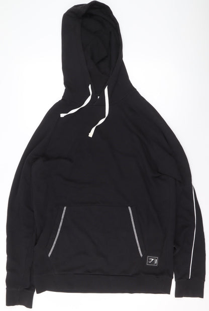 Womens UK Size S Gymshark Black Pullover Hoodie