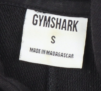 Womens UK Size S Gymshark Black Pullover Hoodie