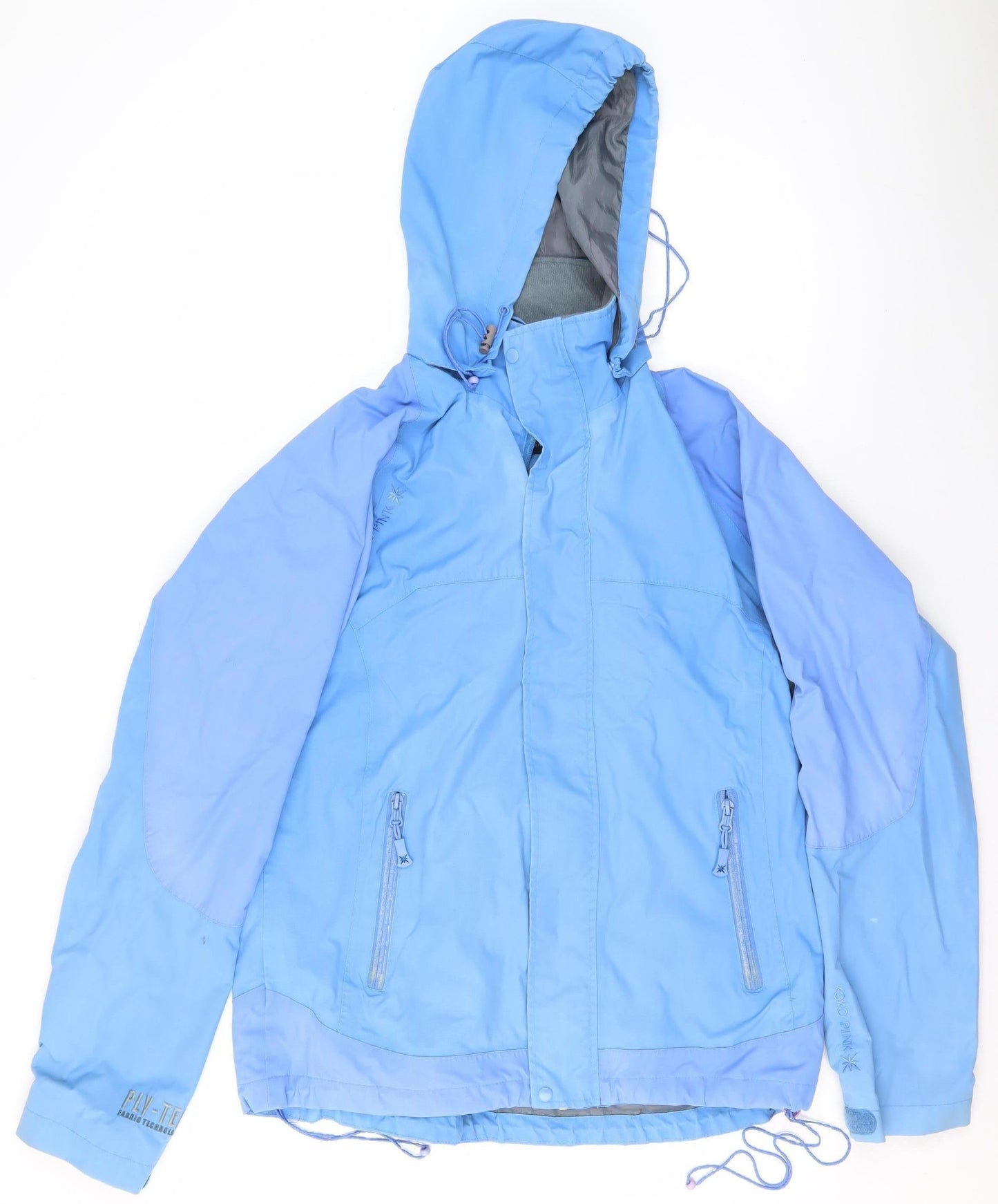 Womens UK Size 12 Koko Pink Blue Parka Coat