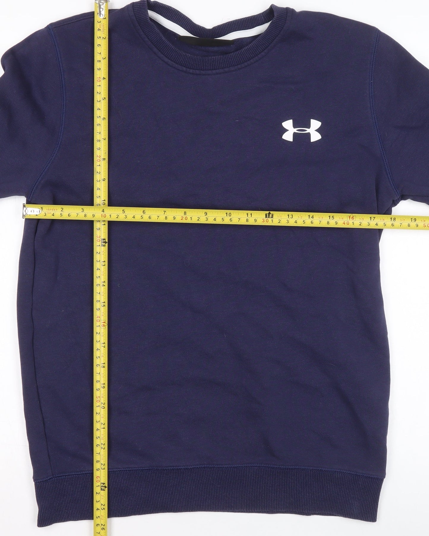 Womens UK Size S Under armour Blue Pullover Sweatshirt