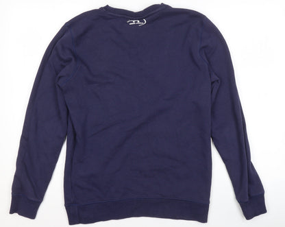 Womens UK Size S Under armour Blue Pullover Sweatshirt