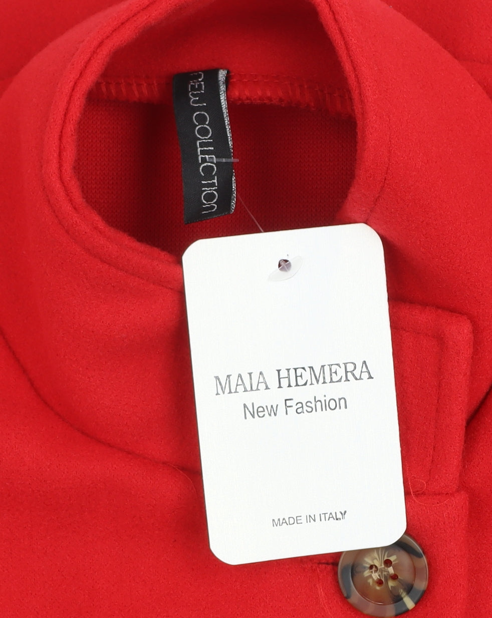 Womens UK Size One Size MAIA HEMERA Red Cape Jumper