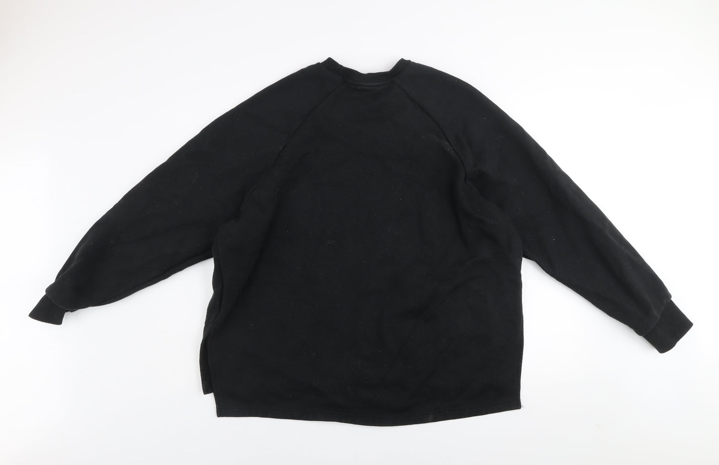 Mens UK Size S Pump Iron Black Pullover Sweatshirt