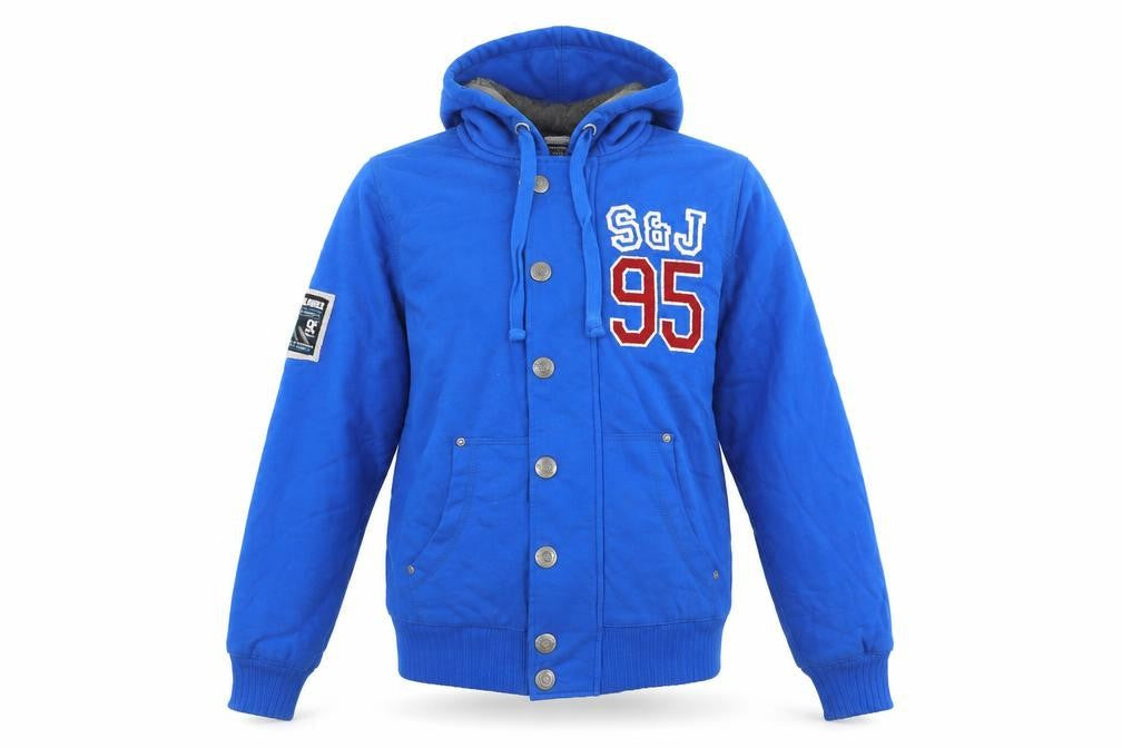 Mens UK Size L Smith & Jones Blue Casual Gym & Training Walking Jacket