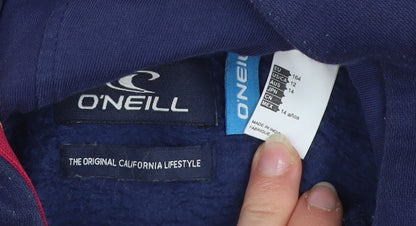 Girls UK Size 14 Years O'Neill Blue Pullover Hoodie
