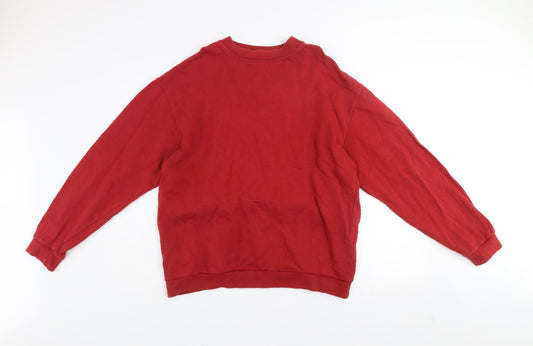 Mens UK Size L Hawkshead Red Pullover Sweatshirt
