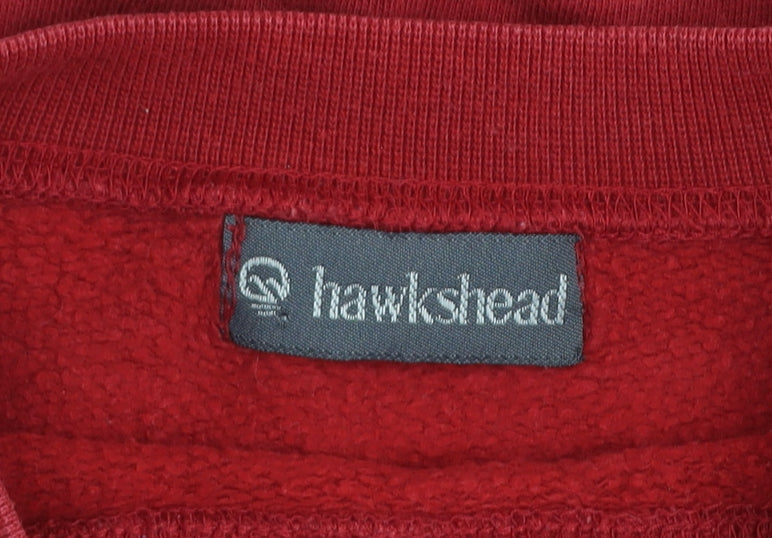 Mens UK Size L Hawkshead Red Pullover Sweatshirt