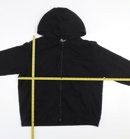 LA Gear Womens Black Size 20 Full Zip Hooded Track Jacket