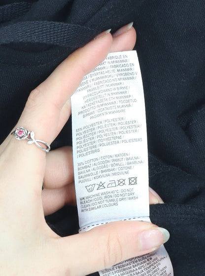 LA Gear Womens Black Size 20 Full Zip Hooded Track Jacket