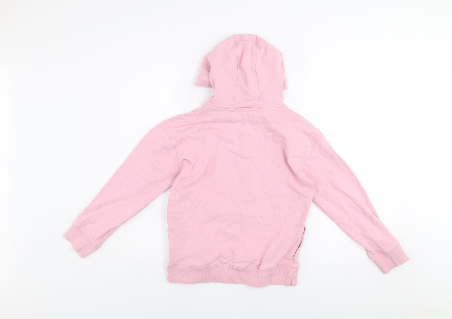 Girls UK Size 10 Years John Lewis & Partners Pink Pullover Hoodie
