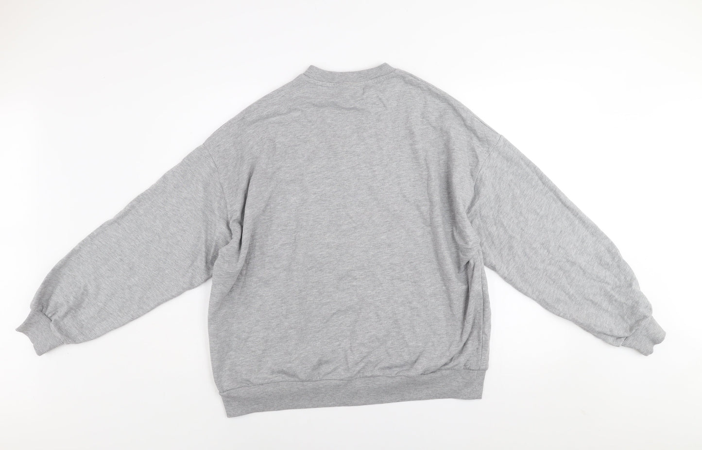 Womens UK Size 8 ASOS Design Grey Pullover Sweatshirt