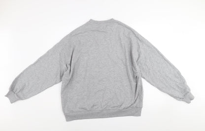 Womens UK Size 8 ASOS Design Grey Pullover Sweatshirt