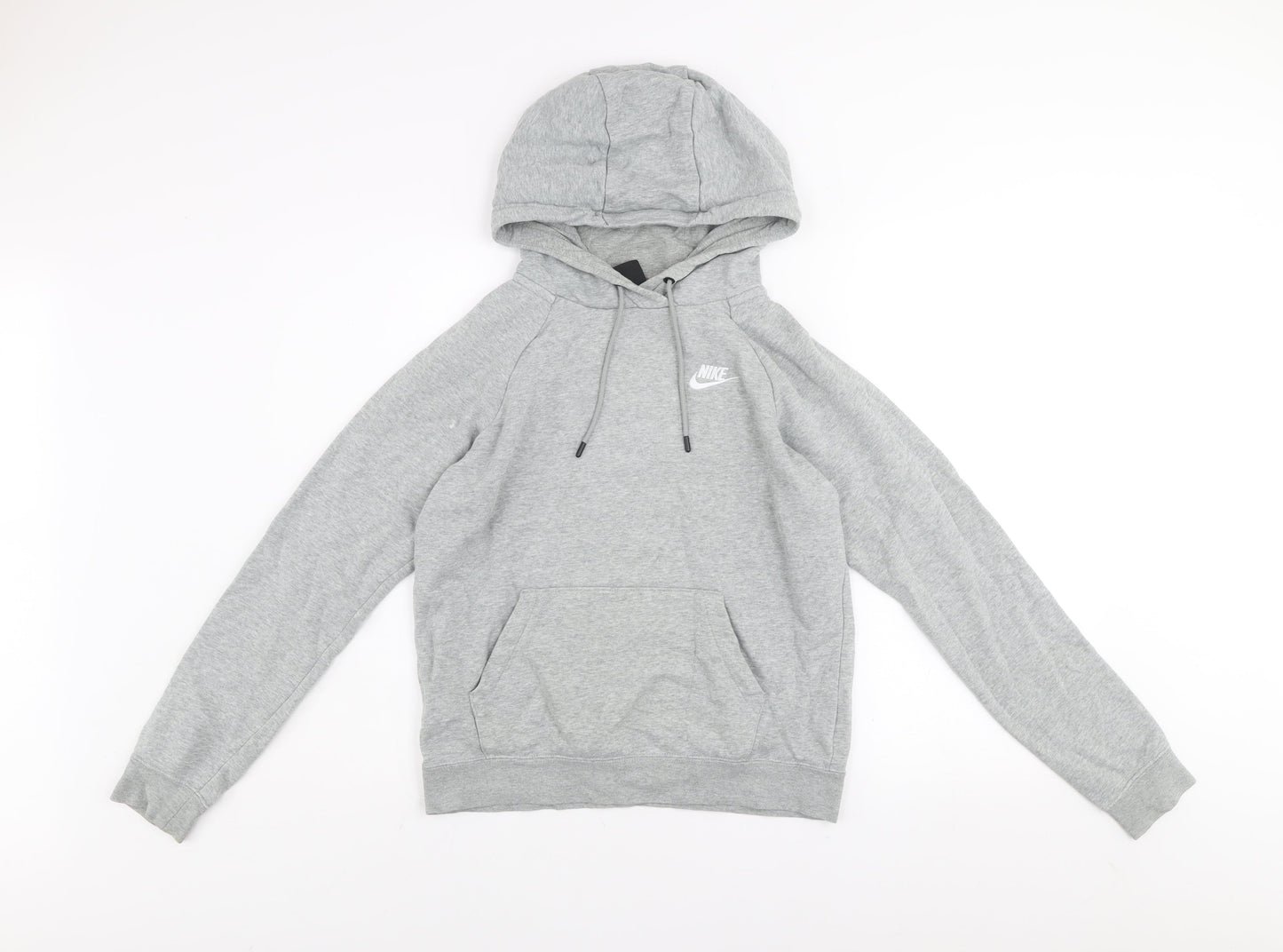 Womens UK Size XS Nike Grey Pullover Hoodie