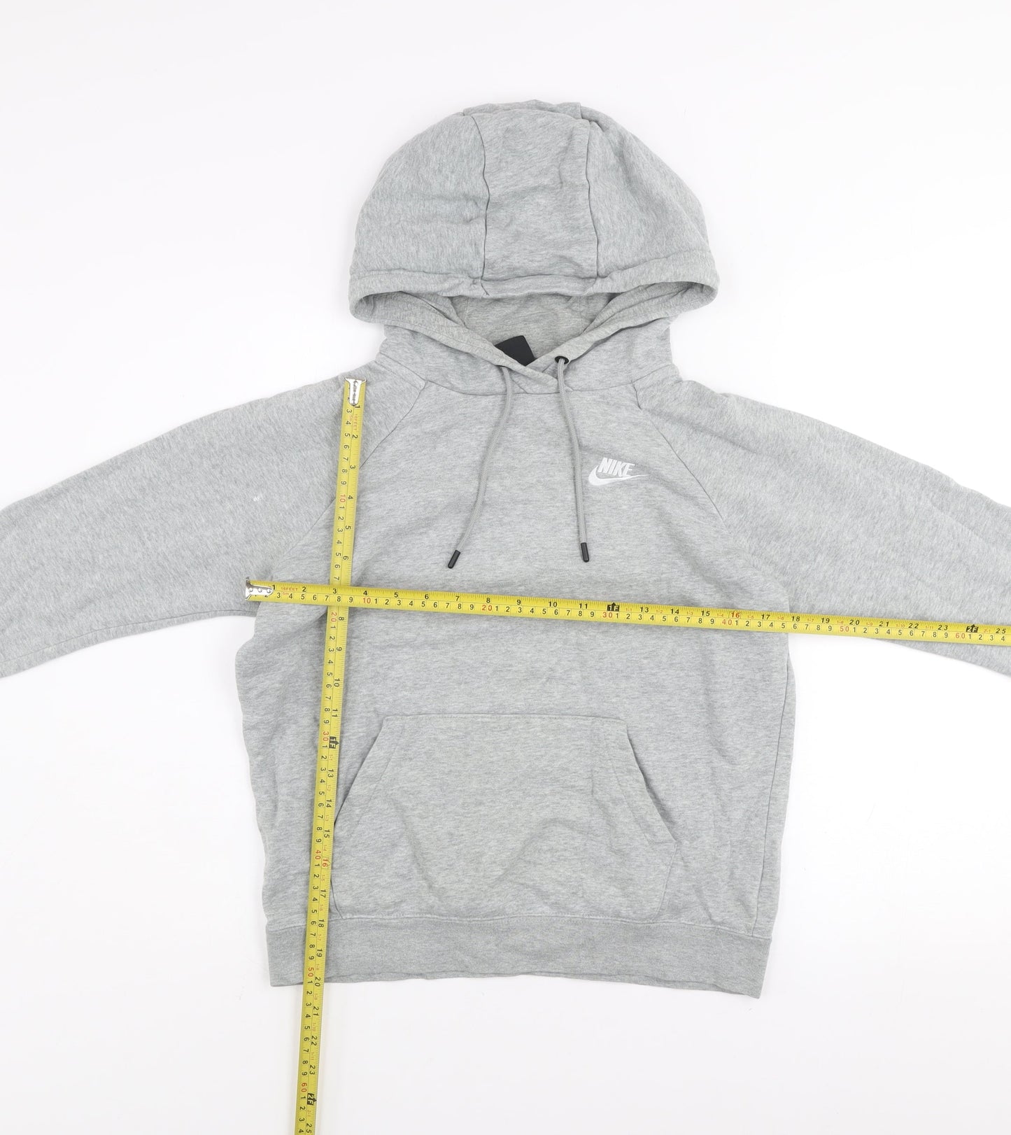 Womens UK Size XS Nike Grey Pullover Hoodie