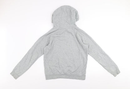Womens UK Size XS Nike Grey Pullover Hoodie