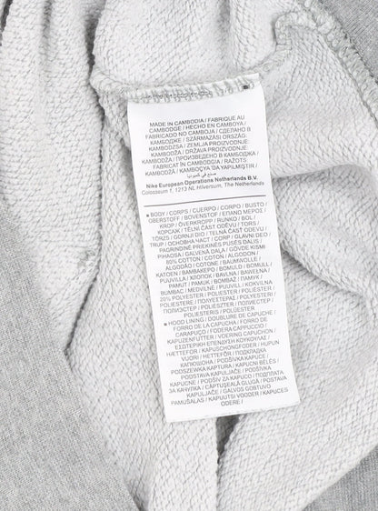Womens UK Size XS Nike Grey Pullover Hoodie