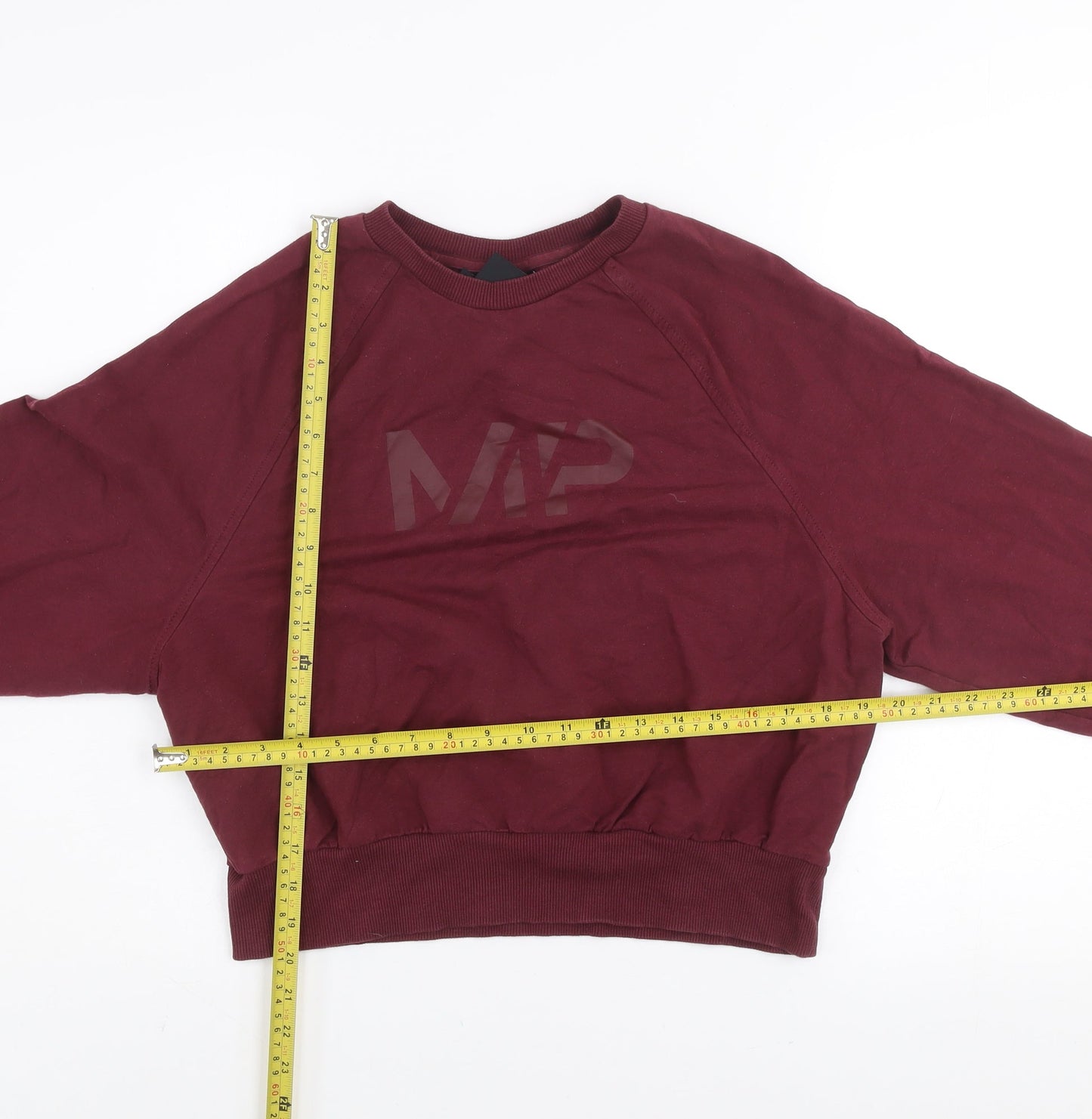 Womens UK Size M MP Red Pullover Sweatshirt