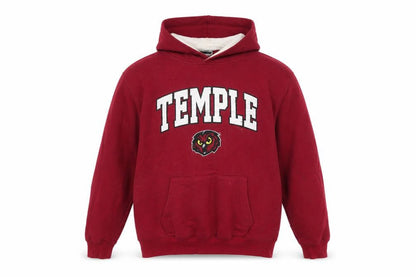 Mens UK Size S Stadium Athletics Red Pullover Hoodie