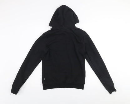 Puma Womens Black Size 10 Pullover Hoodie Sweatshirt