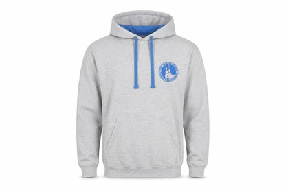 Mens UK Size M Just Hoods Grey Pullover Hoodie