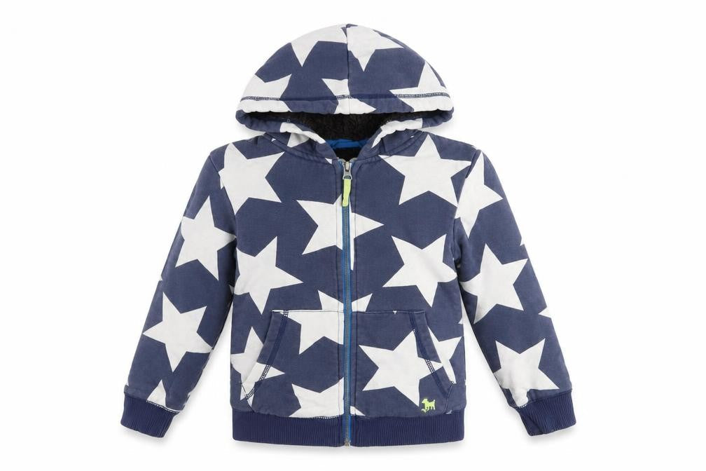 Girls UK Size 5-6 Years Mini Boden Blue Basic Jacket
