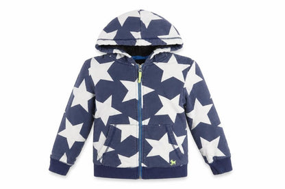Girls UK Size 5-6 Years Mini Boden Blue Basic Jacket
