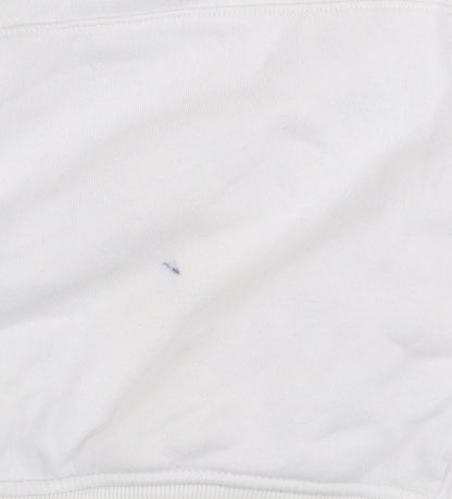 Girls UK Size 13-14 Years Justin Bieber White Pullover Hoodie