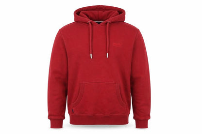Mens UK Size S Superdry Red Pullover Hoodie