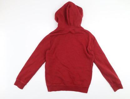Mens UK Size S Superdry Red Pullover Hoodie