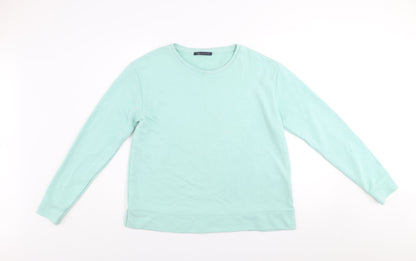Womens UK Size 16 Marks and Spencer Green Pullover Sweatshirt